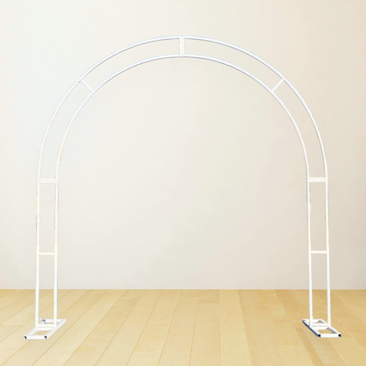Handmade Iron Double Pole U-Shaped Arch Flower Stand T-Stage Decoration Arch Flower Stand Custom Various Sizes