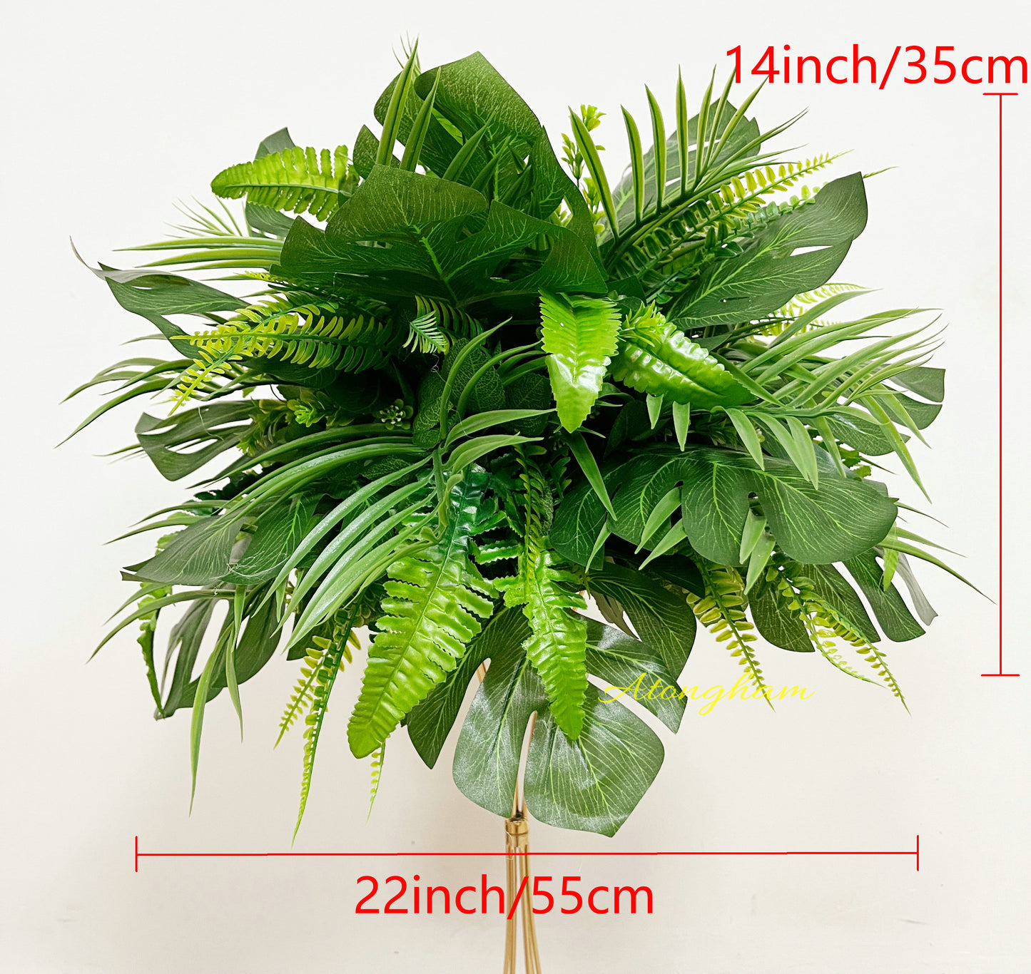 DIY artificial flower ball centerpiece for events