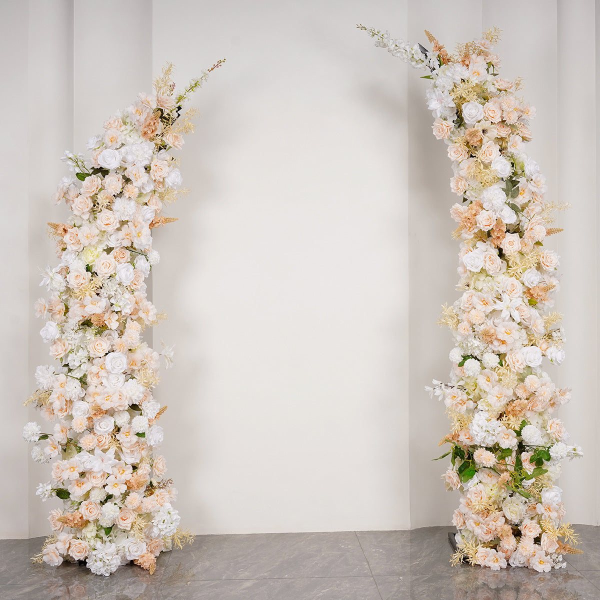 Champagne Arch Flower, Centerpiece, Floor Flower, Wedding Engagement Bridal Shower Backdrop Customize Flower