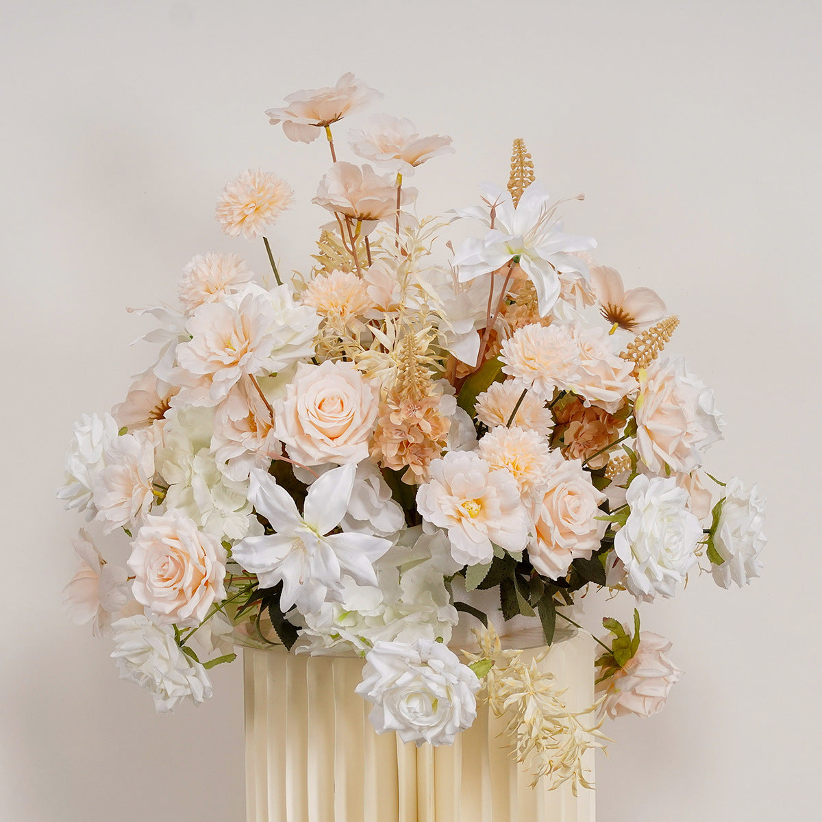 Champagne Arch Flower, Centerpiece, Floor Flower, Wedding Engagement Bridal Shower Backdrop Customize Flower