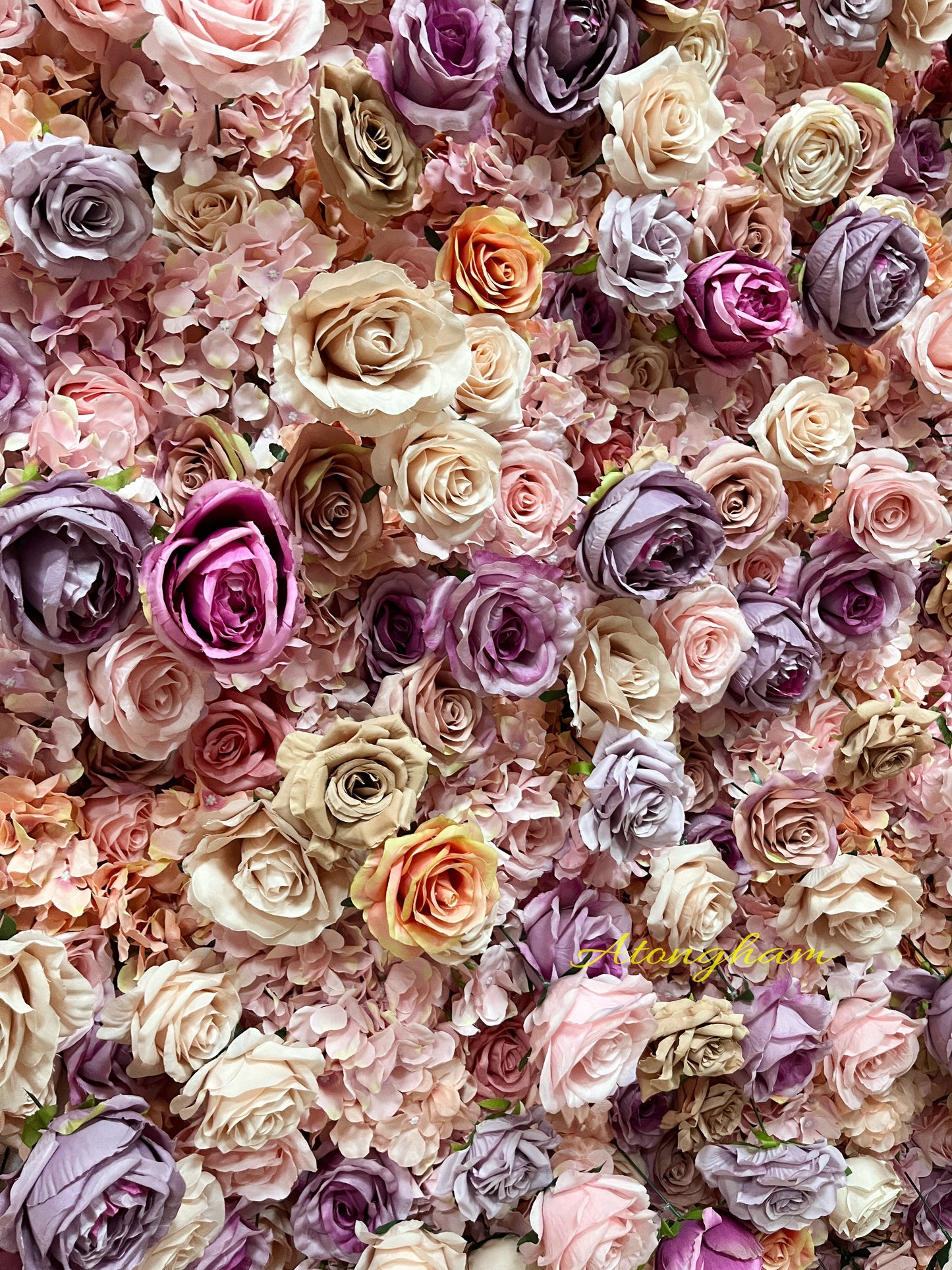 roll up flower wall for wedding and party decoration