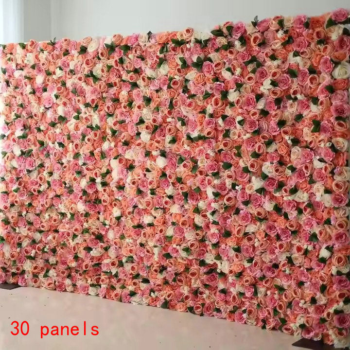 Hot Pink Flower Backdrop, Wedding Engagement Baby Shower Bridal Shower Backdrop Decoration