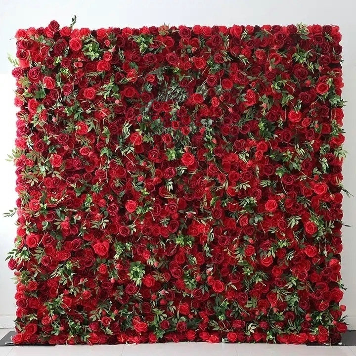 Bright Orange Yellow Flower Wall Diy Craft Wall Decoration Backdrop Wedding Home Party Decor