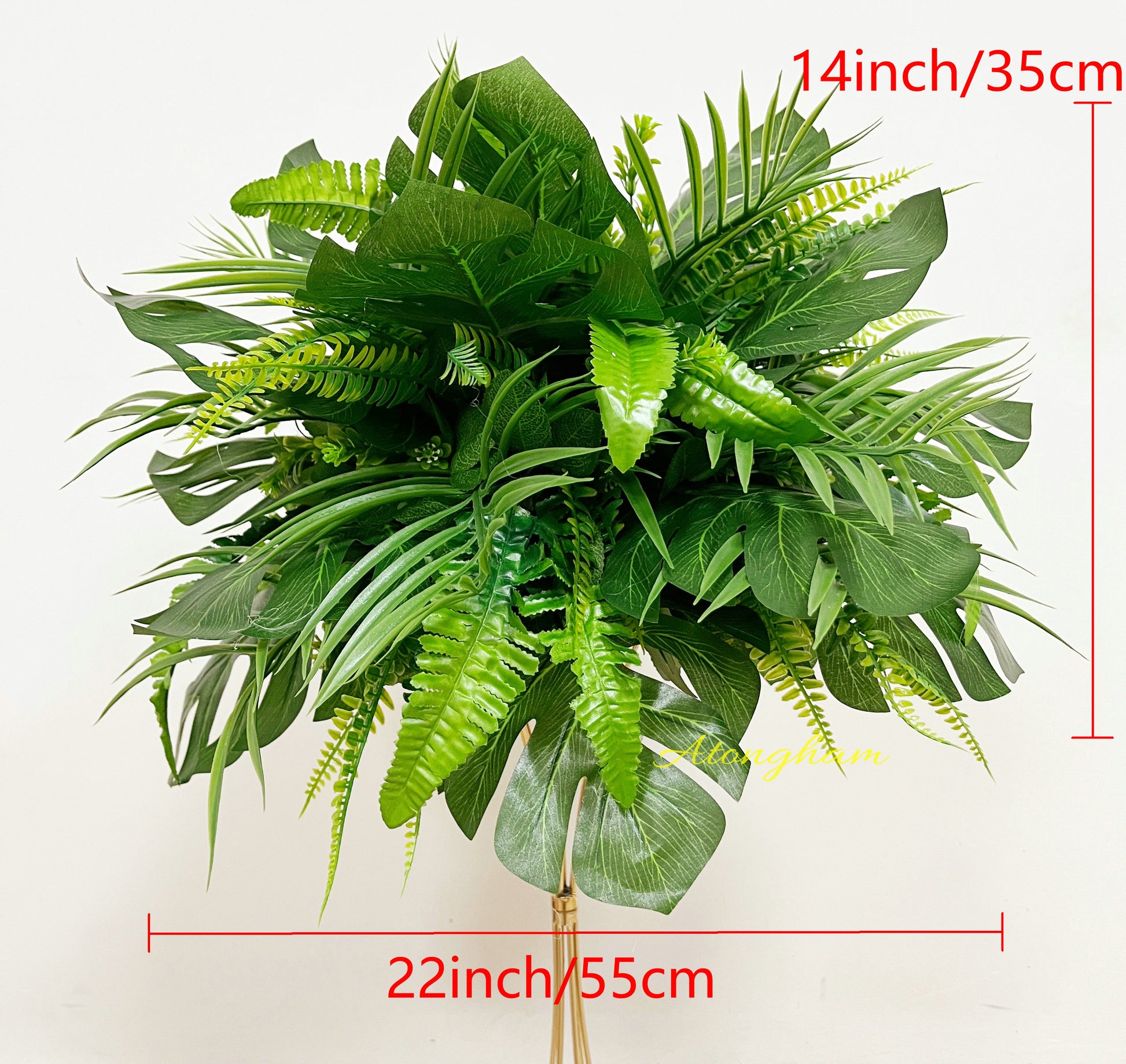 DIY artificial flower ball centerpiece for events