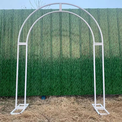 White Floral Archway Swag: Wedding Ceremony Flower, Garden Greenery Decor with Arch, Order for Kali Czekaj