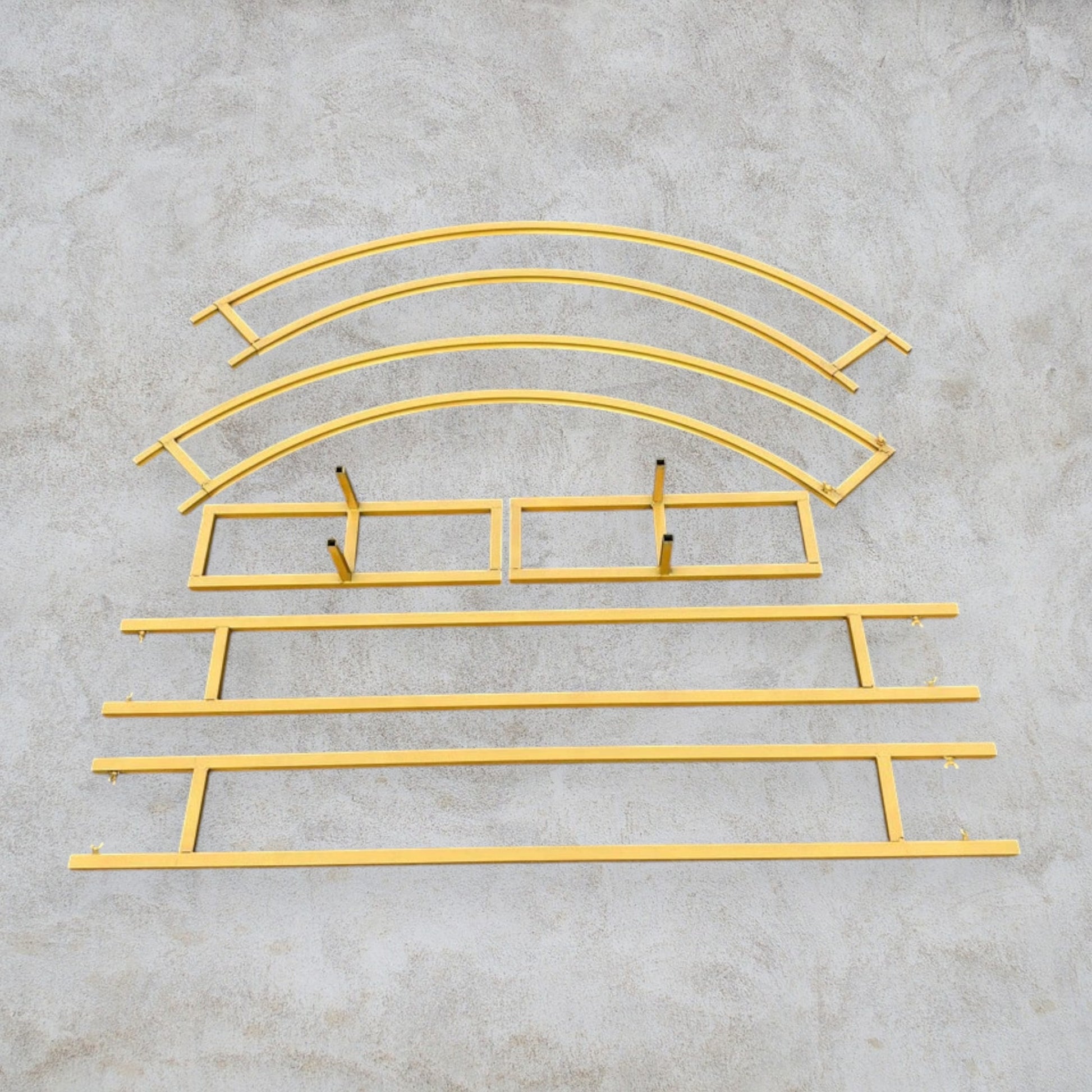 large U-shaped arch flower stand for event decoration