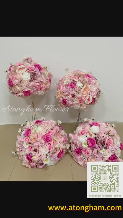 Shades of pink Bridal Bouquet Wedding Table Centerpieces Rustic Style Dinner Table Business Decor